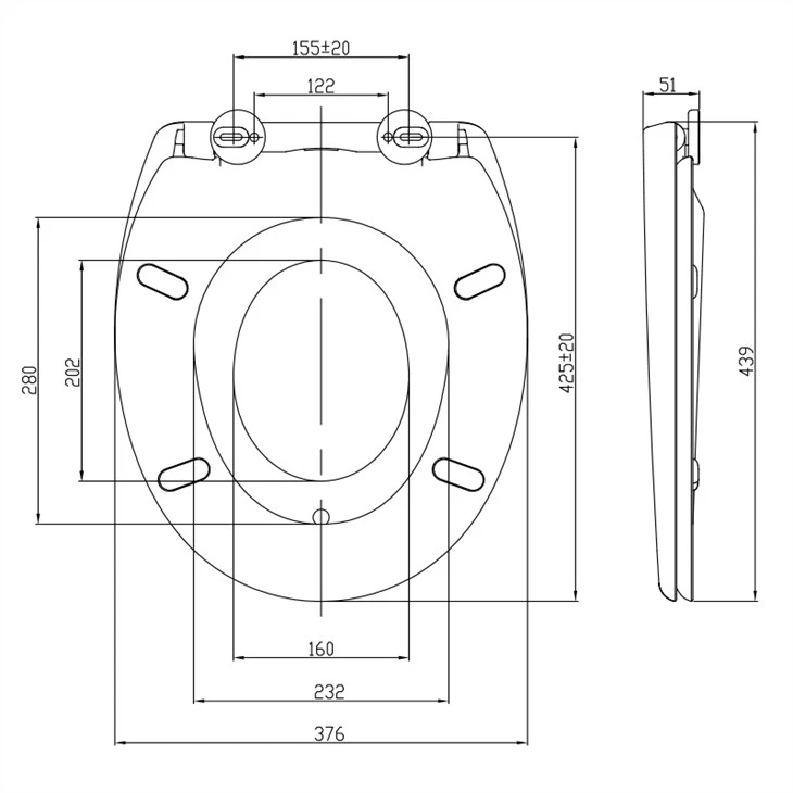 toilet seat with child seat