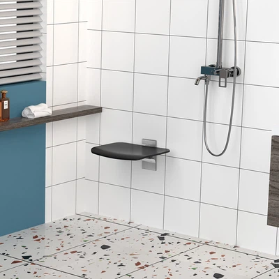 black folding shower seat black folding shower seat